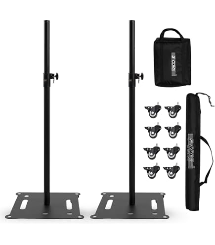 Amazon.com: 5 Core Speaker Stand Universal Mount Steel